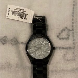 Michael Kors Crystal Black Watch